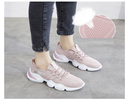 Women Breathable Mesh running sneakers