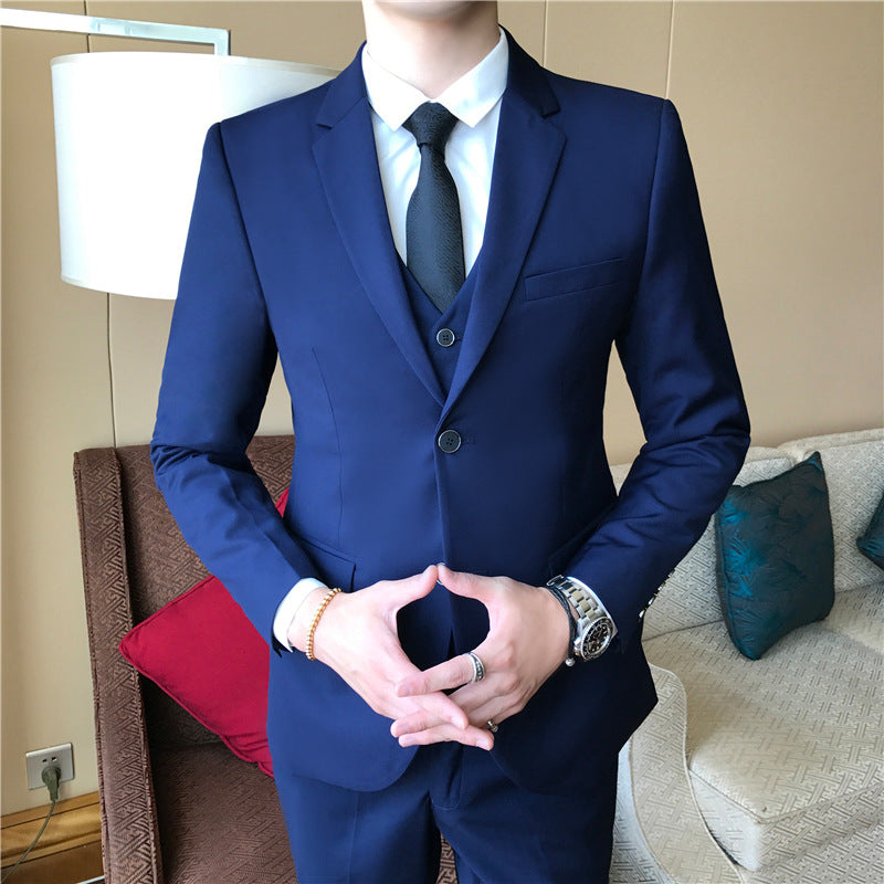 Business suit - wedding suit three-piece sets