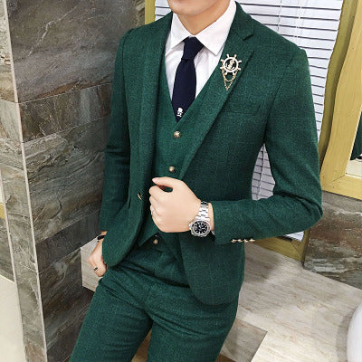 Classic Wedding suit, Three-piece Suits