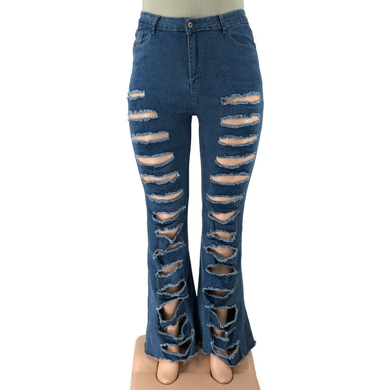 Women's Torn Jeans