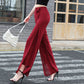 High Waist Loose Double Pants