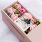 Valentine's Day Gift Handmade Soap Hand Bouquet Flower Box