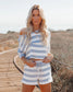 Ladies Striped Two-Piece Suit