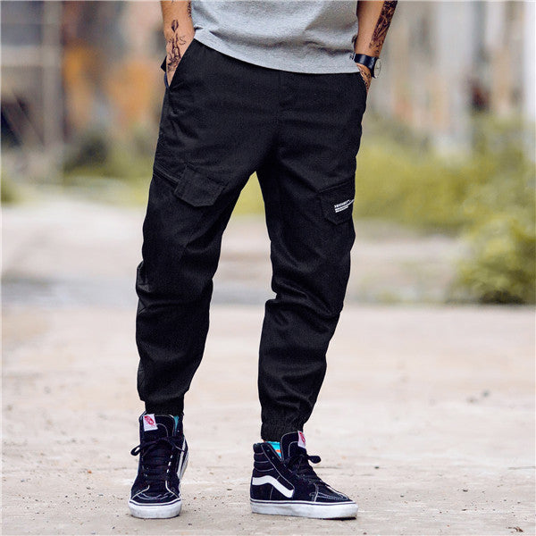 Black and Camouflage pants