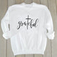 Grateful Fashion Letter Sweatshirt