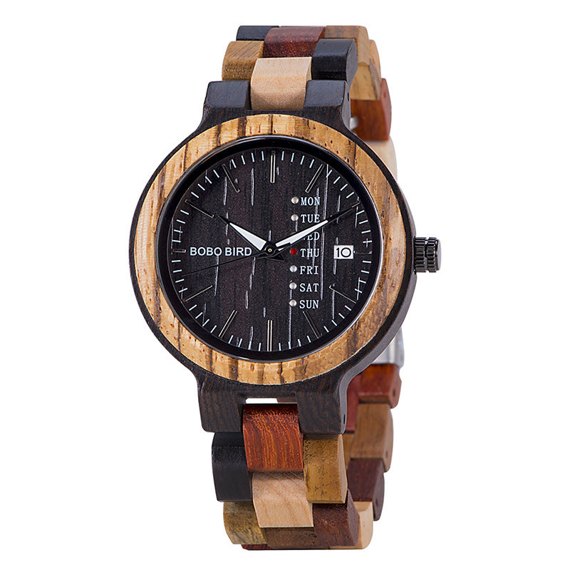 Wooden Couple Watch- Men Women Quartz Lovers