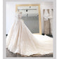 Sweetheart Lace-satin wedding dress