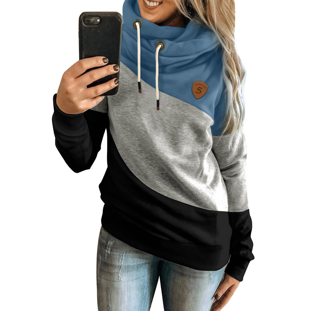 Casual Women's Loose Long-sleeved Hooded Sweater