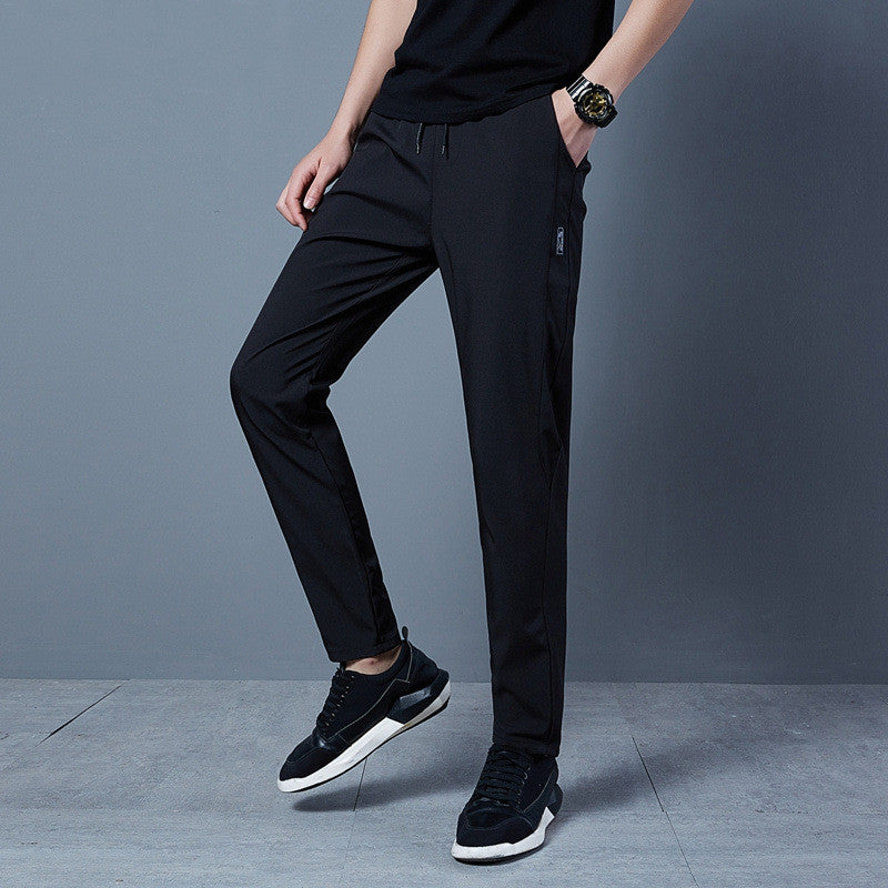 Solid Color Loose Casual Pants