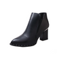 Thin Martin boots high-heeled thick heel