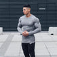 Round-Neck Slim Wicking Long Sleeves