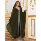 Loose Chiffon Muslim Robe Dress