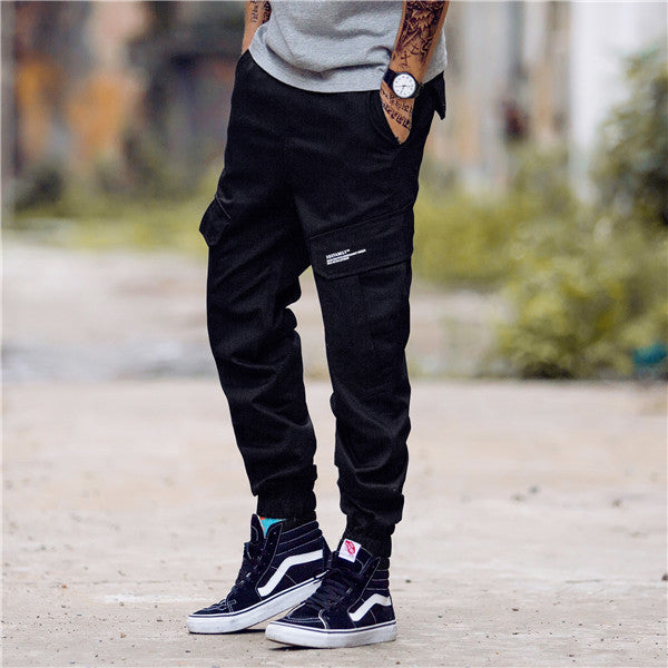 Black and Camouflage pants