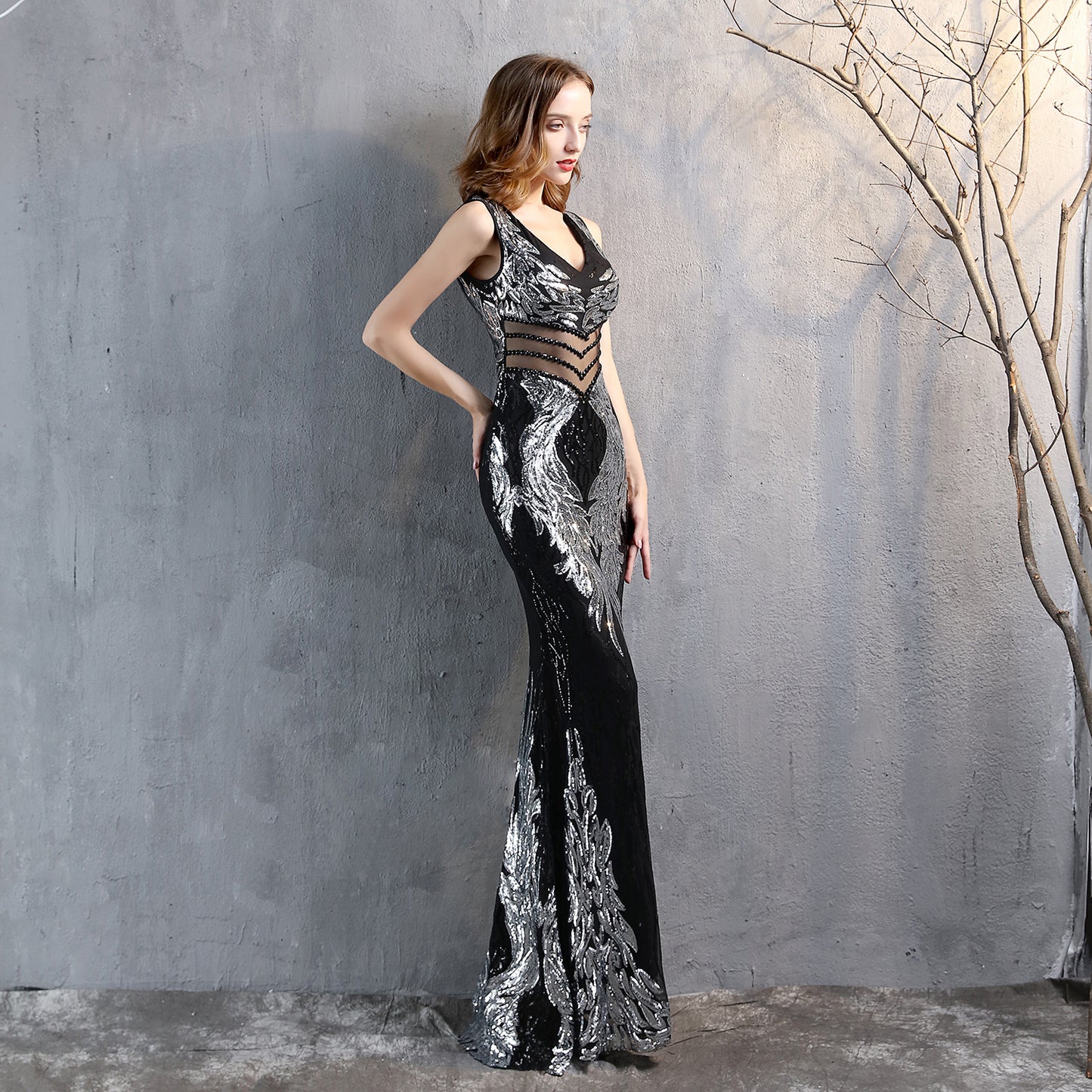 Fashionable Elegant Long Evening Dress