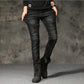 Ripped Jeans Slim Fit Versatile Elastic Slimming Skinny Pants