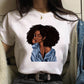 African girl printed shirt