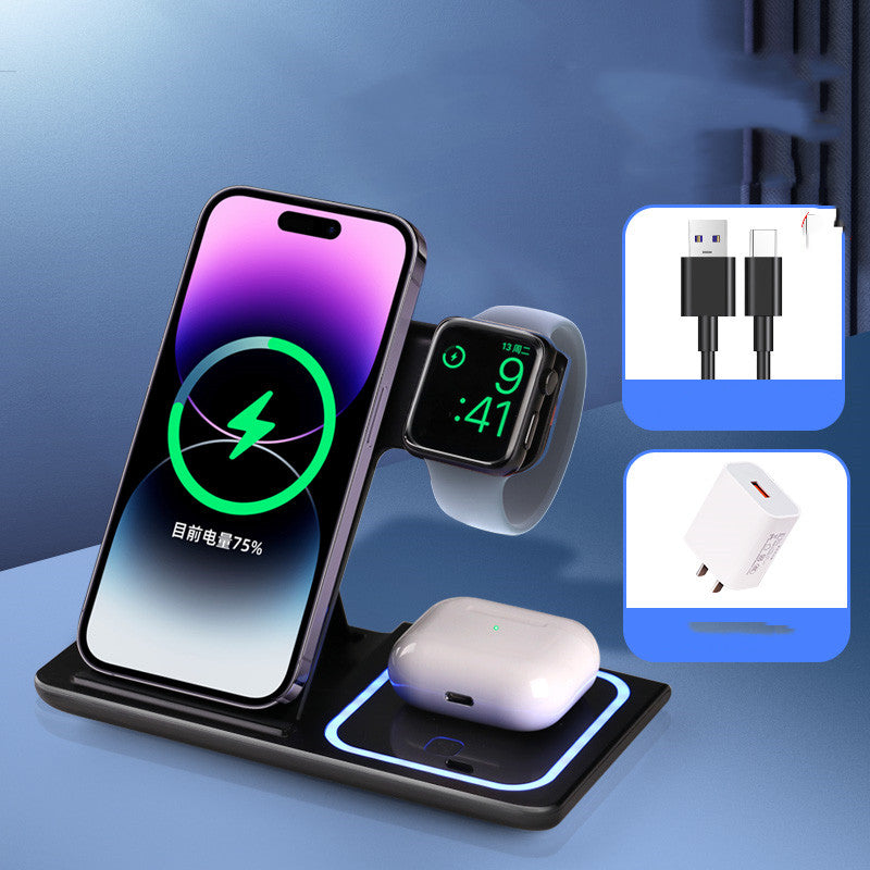 3-in-1 Wireless Charger For phone/watch/earphone