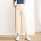 Wide-Leg Pants High-Waist Straight Pants