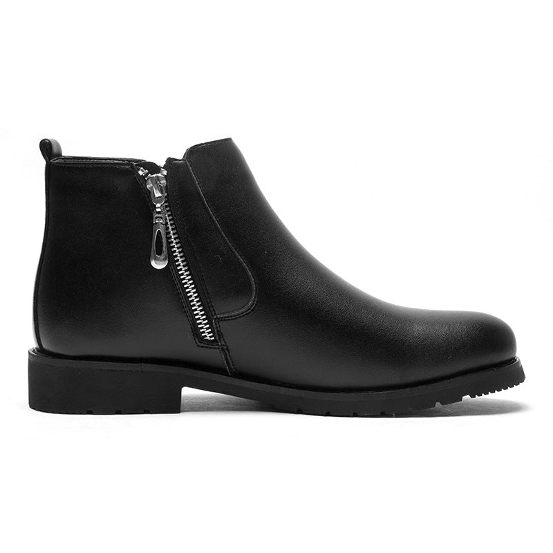 Leather Formal Men Ankle Boots