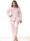 Simulation silk pajamas set