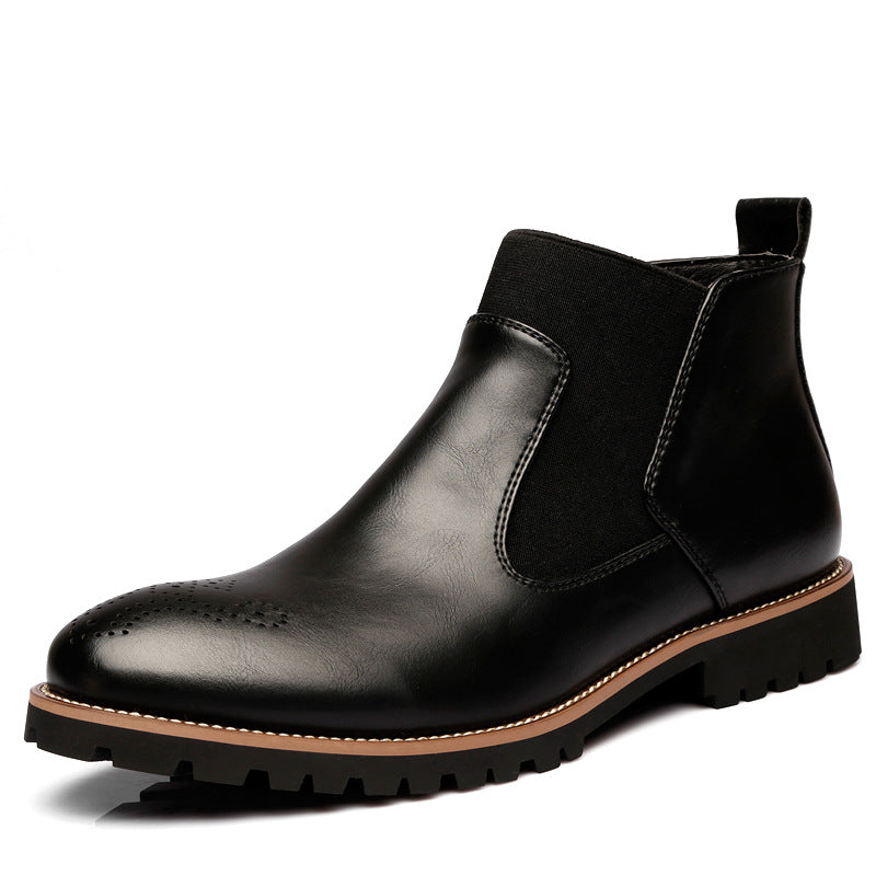 Brock Leather -   Men Martin Boots