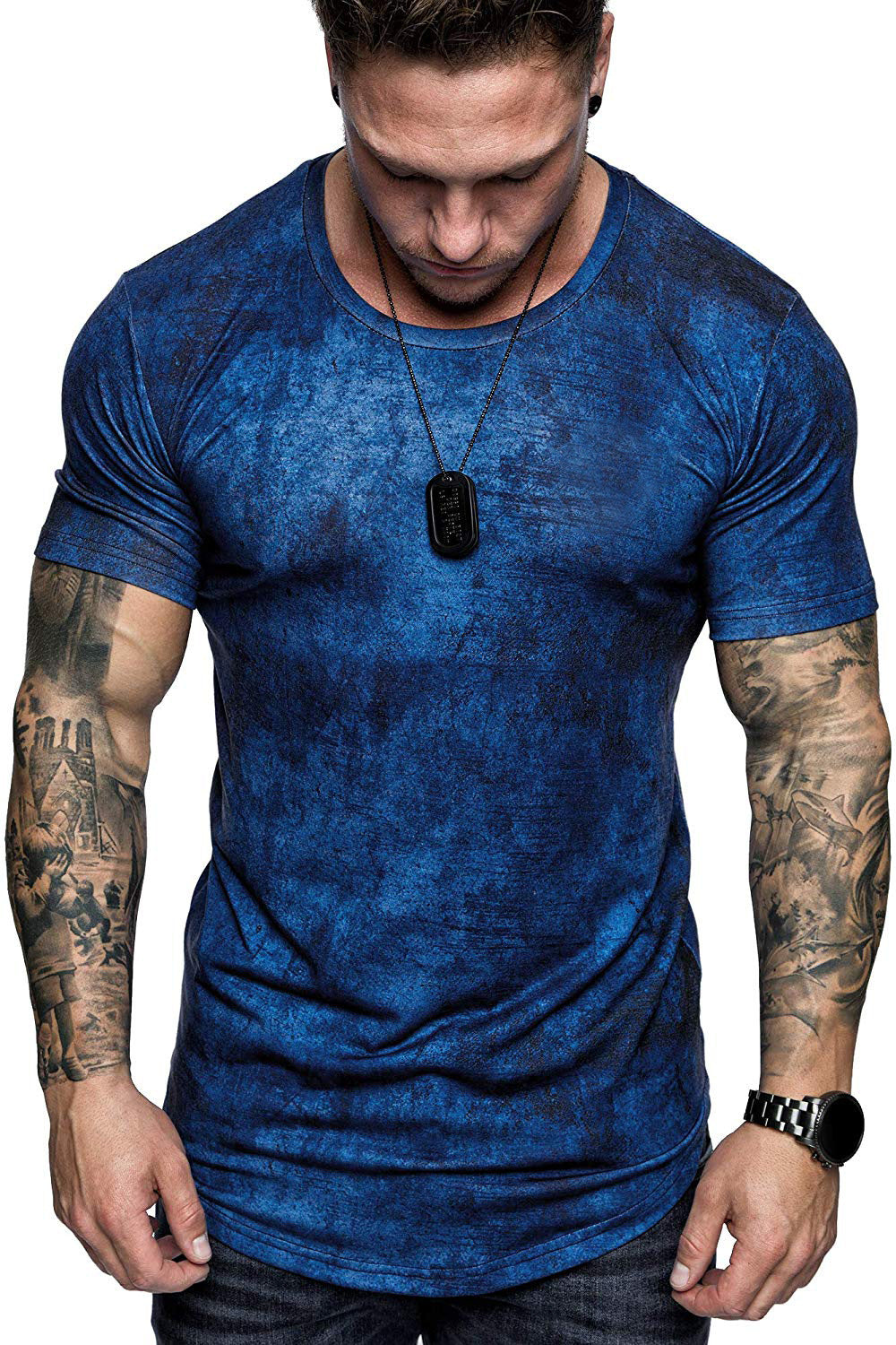 Crew neck fitness T-shirt