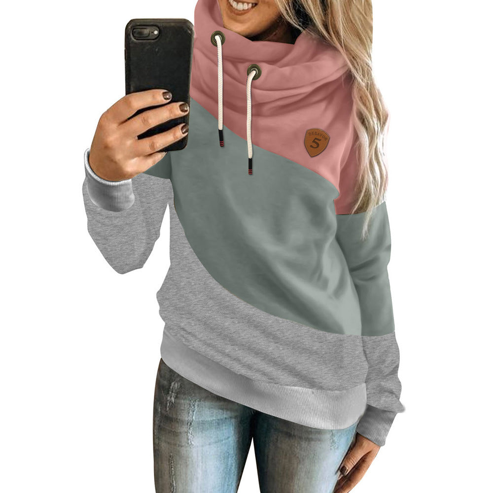 Casual Women's Loose Long-sleeved Hooded Sweater