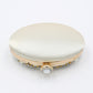 Round Egg Shaped Diamond Clutch