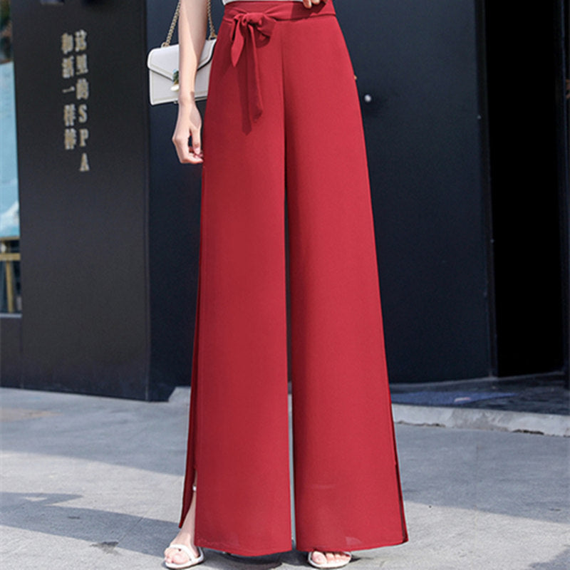 High Waist Loose Double Pants