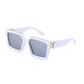 Diamond-studded Big Square Sunglasses