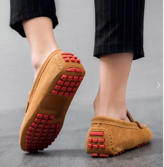 Leather Peas Shoes