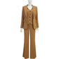 Solid Color Three-piece Spring And Autumn  Small Suit