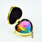 Creative Valentine Gift Immortal Rose Heart Box Flower Craft