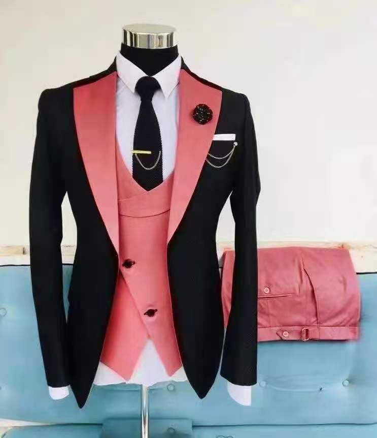 Two-piece wedding formal suit