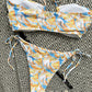 Cups Size Swimwear Bikini Set