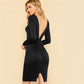 Sexy Evening Party Backless Dress