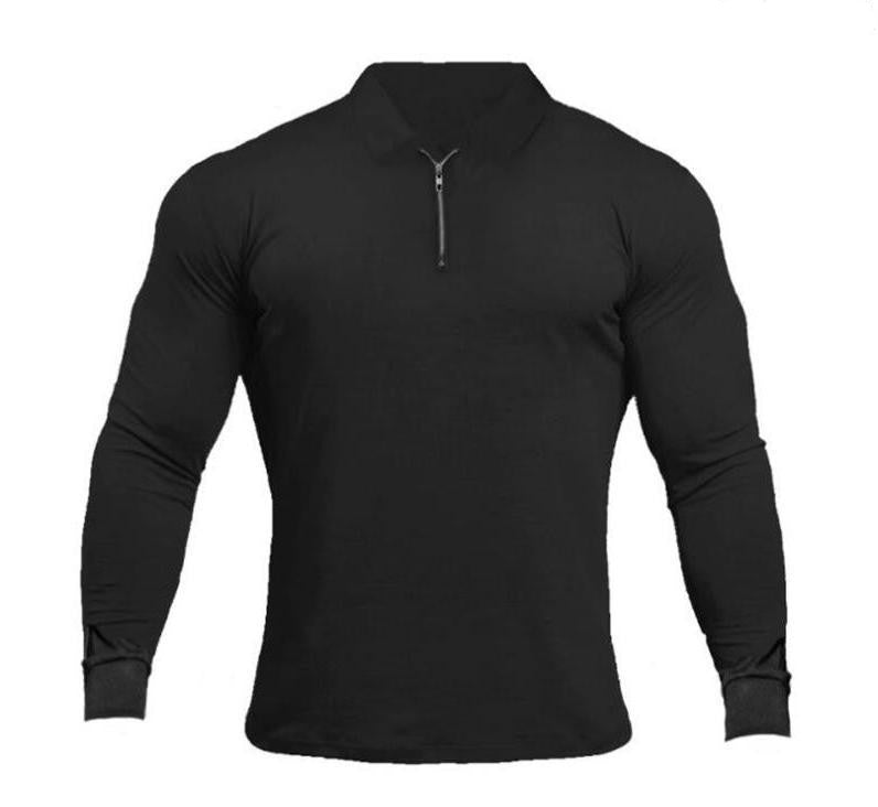 T Shirt Longsleeve Men Polo Shirt