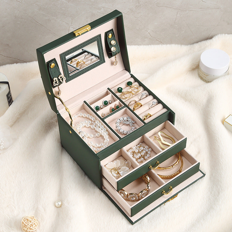 Three-tier Jewelry Organizer DrawerPortable