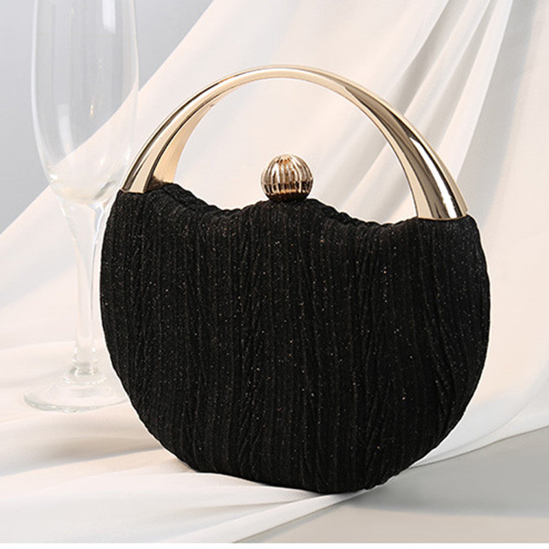 Women Fashion Portable Round Purse