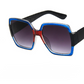 Colorful glitter sunglasses retro