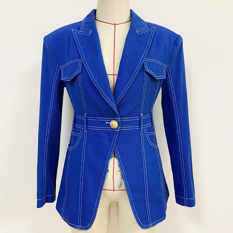 Denim suit jacket - Two pieces