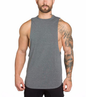 Men Long Tank-Athletic Sports Tops