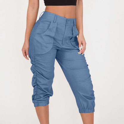 Casual Cropped Pants