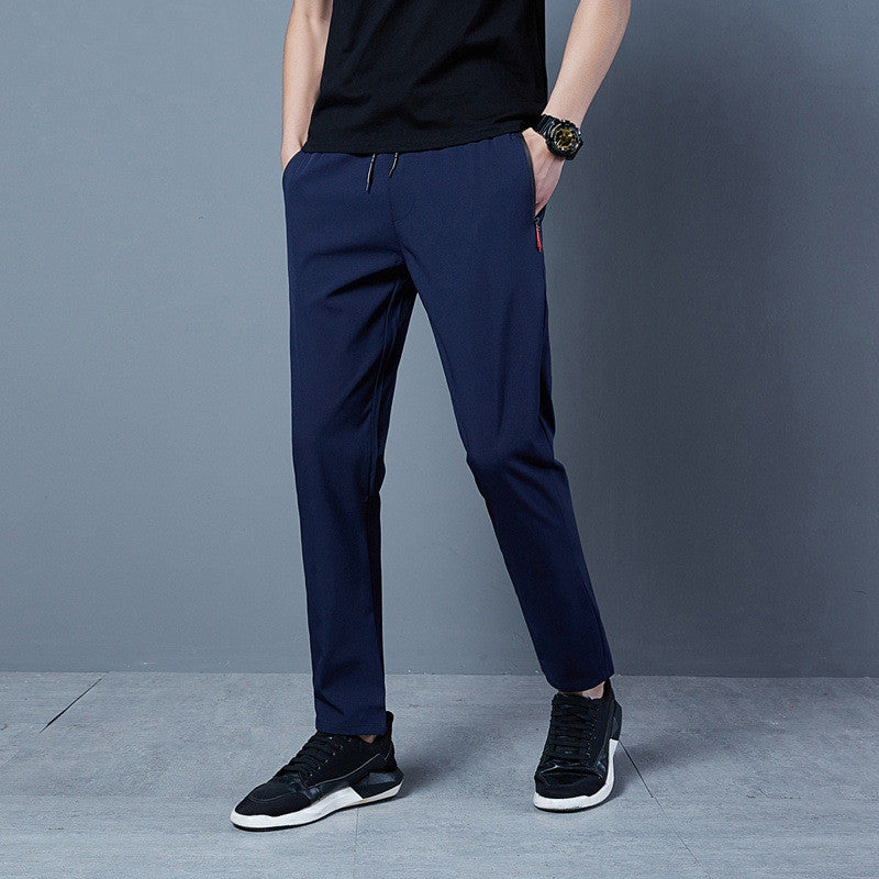 Solid Color Loose Casual Pants