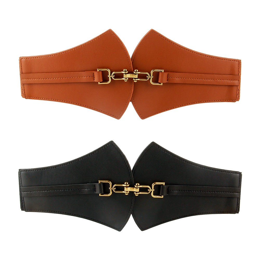 Women Belt for Dress Shirt - Fan-shaped