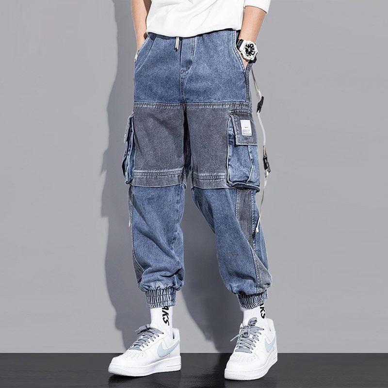 Fall Men Jeans Loose Hip-hop