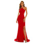 High Neck Celebrity Party Model Dress