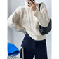 Women Simple Thick Outer Wear Turtleneck Sweater