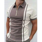 POLO Shirt Zipper -T-shirt Top