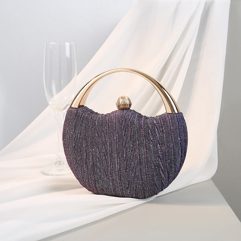 Women Fashion Portable Round Purse